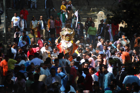 साँखुमा बज्रयोगिनी जात्राको रौनक (तस्बिरहरू)